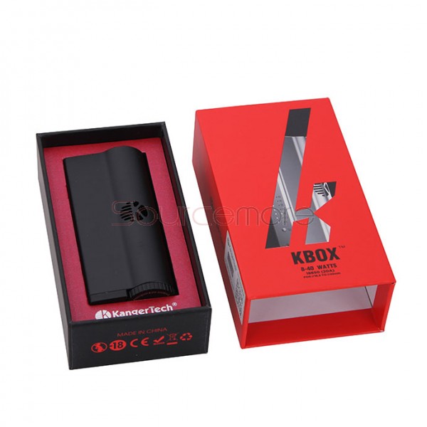 Kanger  KBOX 40W VW Variable Wattage Box Mod-Black