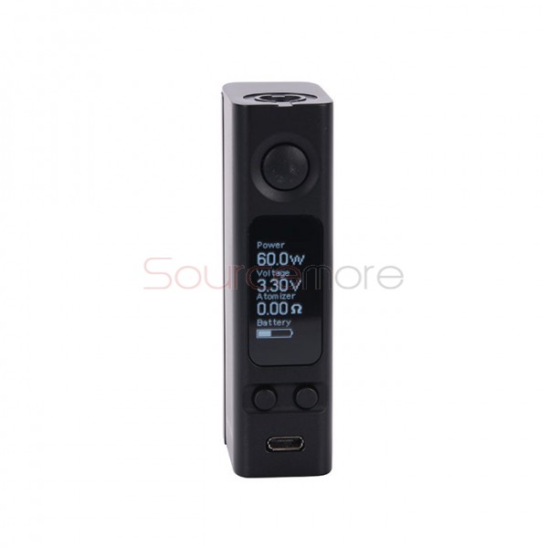 Upgraded Joyetech eVic-VTC Mini 75W VW/VT Box Mod with Temperature Control Function-Black