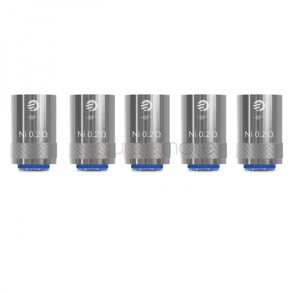 Joyetech Bottom Feeding TC Replacement Coil Head BF-Ni Temperature Control Head for CUBIS Atomizer 5pcs-0.2ohm
