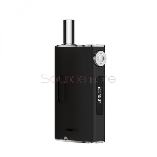 Joyetech eGrip OLED VT Starter Kit VT-Ni/VT-Ti/VW Mode 1500mah /3.6ml All-in-one Starter Kit with US Plug-Black
