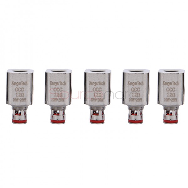 5pcs Kangertech Replacement Organic Cotton Coil for Subtank -1.2ohm
