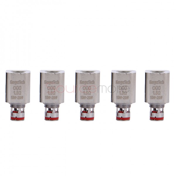 5pcs Kangertech OCC Replacement Organic Cotton Coil for Subtank -1.5ohm