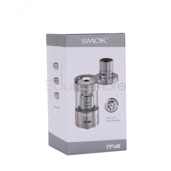 SMOK TFV4 Atomizer Sub Ohm Tank Full Kit 5ml-Black