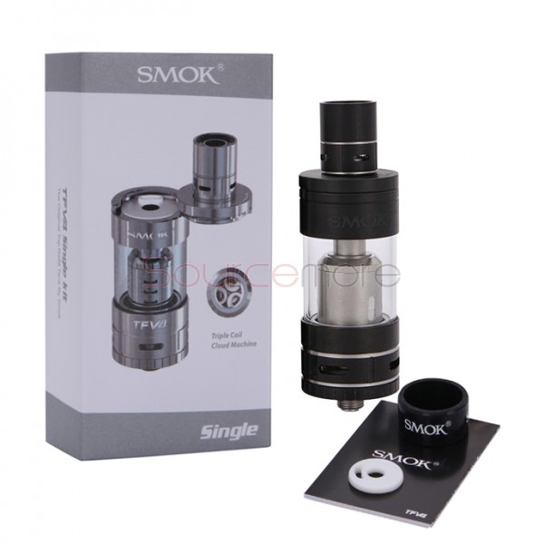 SMOK TFV4 Atomizer Sub Ohm Tank 5.0ml Simple Packing-Black