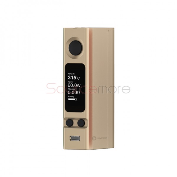 Upgraded Joyetech eVic-VTC Mini 75W VW/VT Box Mod with Temperature Control Function-Gold