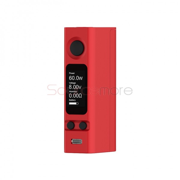 Upgraded Joyetech eVic-VTC Mini 75W VW/VT Box Mod with Temperature Control Function-Red