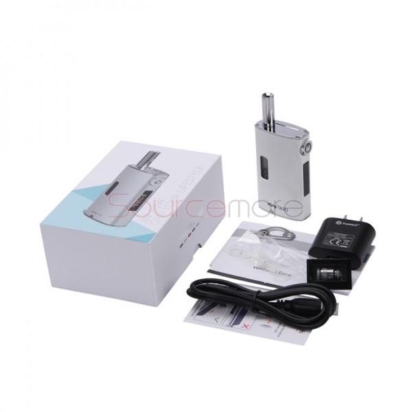 Joyetech eGrip OLED 30W CL Version Starter Kit VV/VW Mode 1500mah/3.6ml Capacity US Plug-Silver