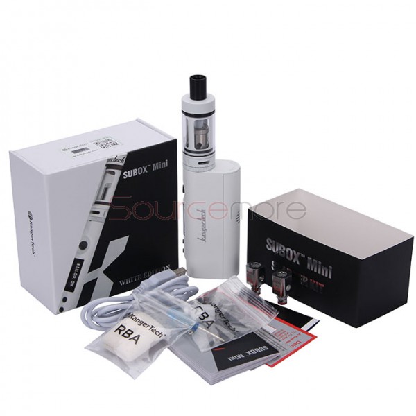 Kanger Subox Mini Starter Kit - white