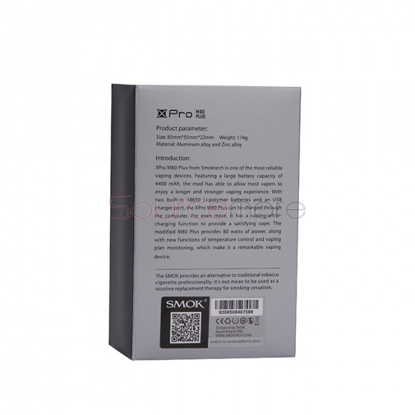 SMOK X Pro Plus Mod - Silver