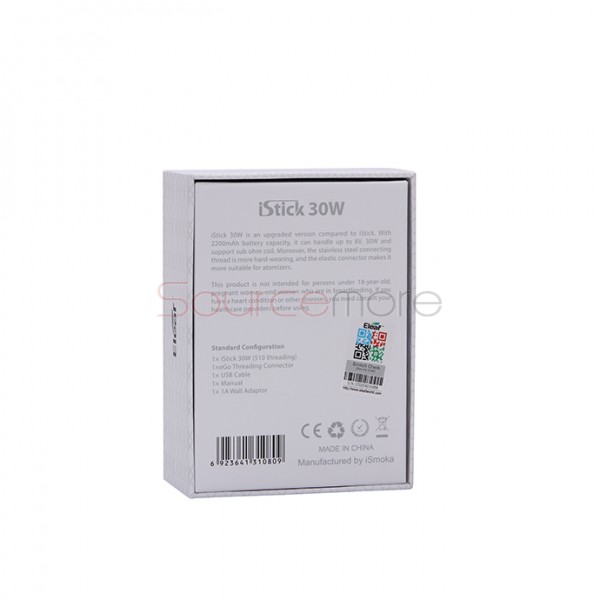 Eleaf iStick 30W Kit US Plug- Blue
