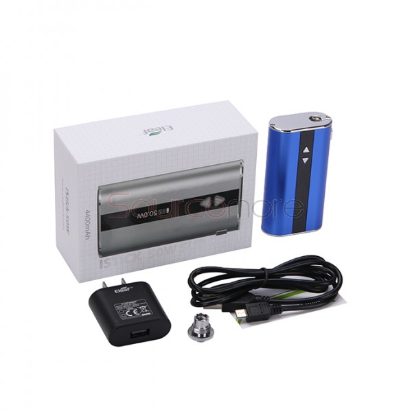 Eleaf iStick 50W Mod Box Kit US Plug- Blue