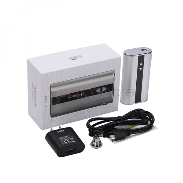Eleaf iStick 50W Mod Box Kit US Plug- Silver