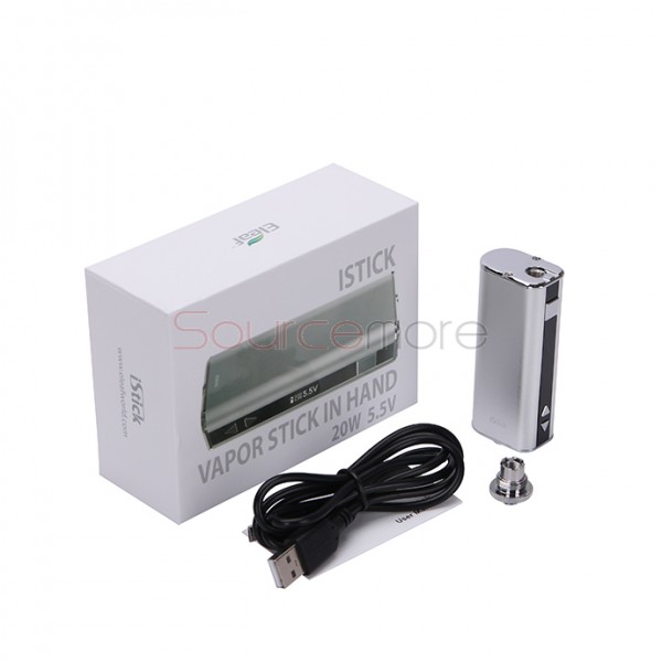 Eleaf iStick 20W Mod Kit EU Plug-Silver