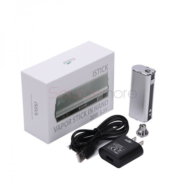Eleaf  iStick 20W Kit 2200mah VV/VW Mod US Plug-Silver