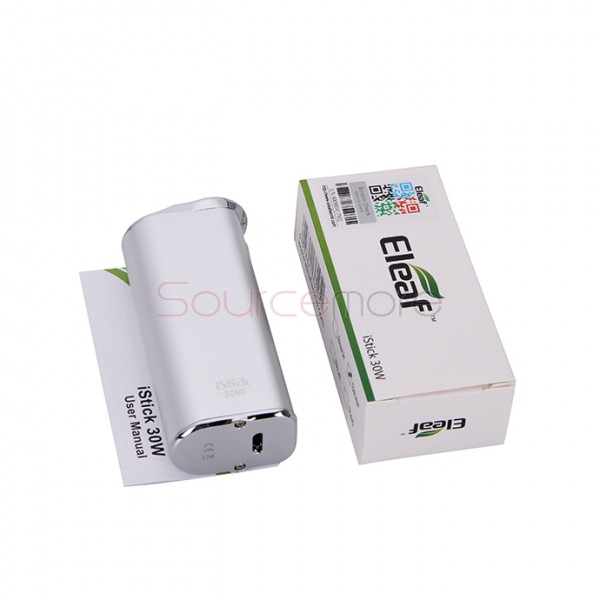 Eleaf iStick 30W Mod 2200mah Battery -Silver