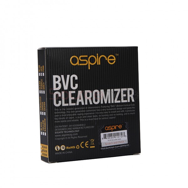 Aspire CE5 BVC Clearomizer 5pcs - Red