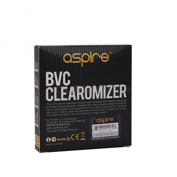 Aspire CE5 BVC Clearomizer 5pcs - Yellow