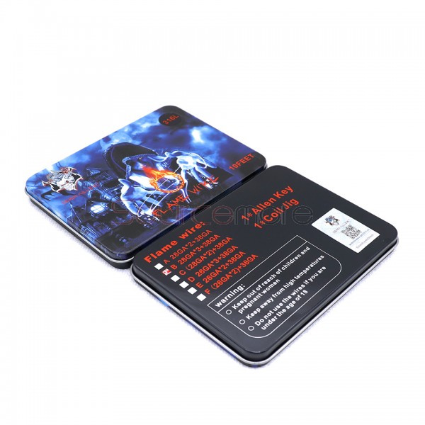 LTQ Demon Killer Flame Wire 316L for Rebuildable Atomizers 316L 28GA*2+38GA- Flame Wire 316L A
