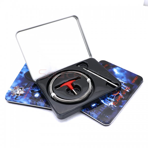 LTQ Demon Killer Flame Wire 316L for Rebuildable Atomizers 316L 28GA*2+38GA- Flame Wire 316L A
