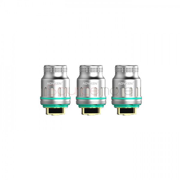 Advken Dark Triple Mesh Coil 0.15ohm 3pcs