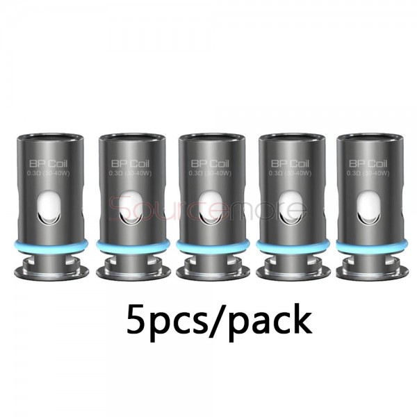 Aspire BP60 Replacement Coil 0.3ohm 5pcs 