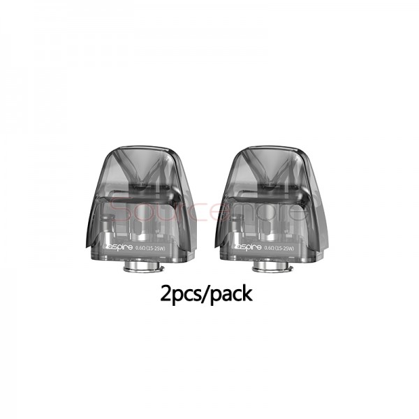 Aspire Tekno 0.6ohm Pod(Coil Non-replaceable)3.5ml 2pcs