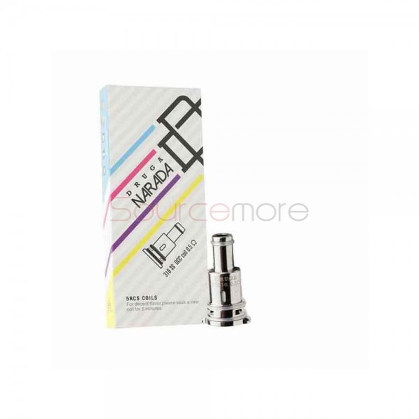 Augvape Narada Replacement Coil SS316 Coil 0.5ohm 5pcs