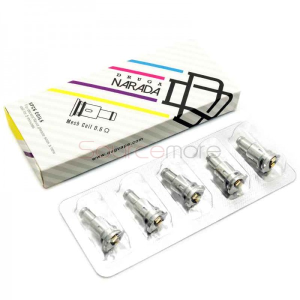 Augvape Narada Replacement Coil Kanthal Mesh Coil 0.6ohm 5pcs