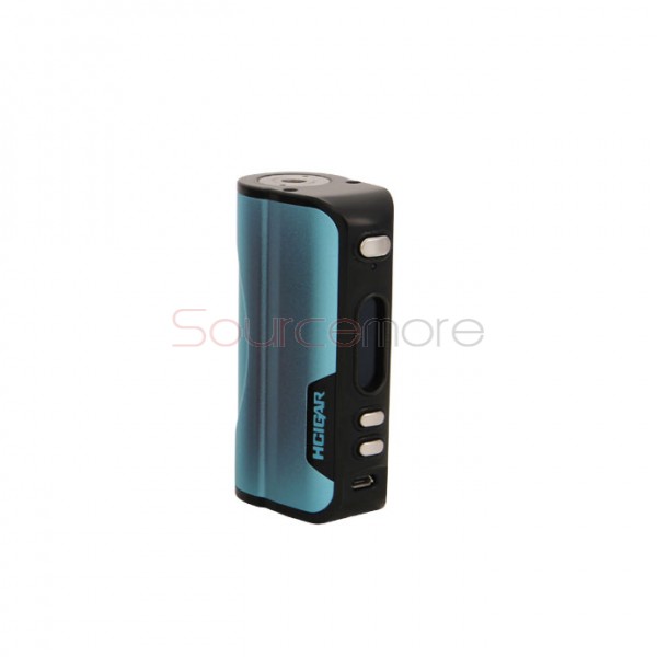 Hcigar VT75 Evolv DNA75 Chipest Temperature Control Mod Support SS/Ni/Ti Powered by Single 26650 or 18650 Cell-Blue