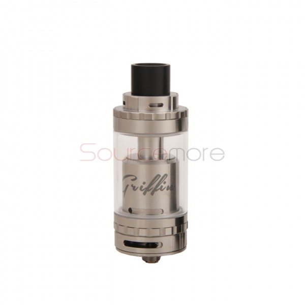 Geek Vape Griffin 25 Plus 5.0ml Bottom Airflow System Tank with 18.9mm Build Deck-Stainless Steel