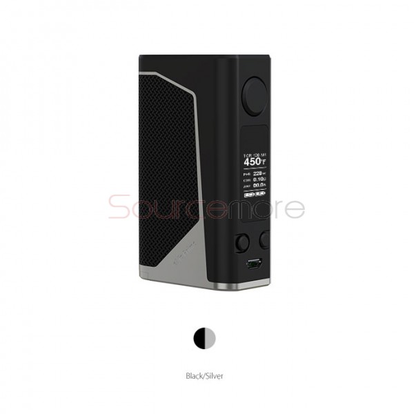 Joyetech eVic Primo 2.0 Upgraded 228W OLED Screen Mod Replaceable Dual 18650 Cells- Black/Silver