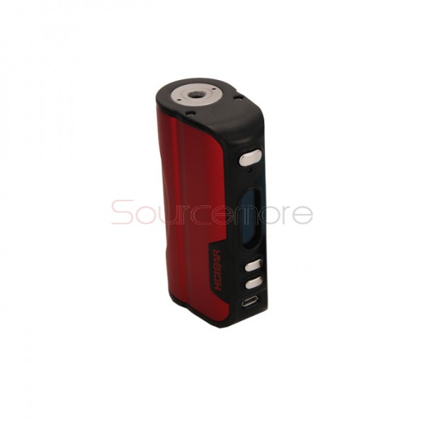 Hcigar VT75 Evolv DNA75 Chipest Temperature Control Mod Support SS/Ni/Ti Powered by Single 26650 or 18650 Cell-Red