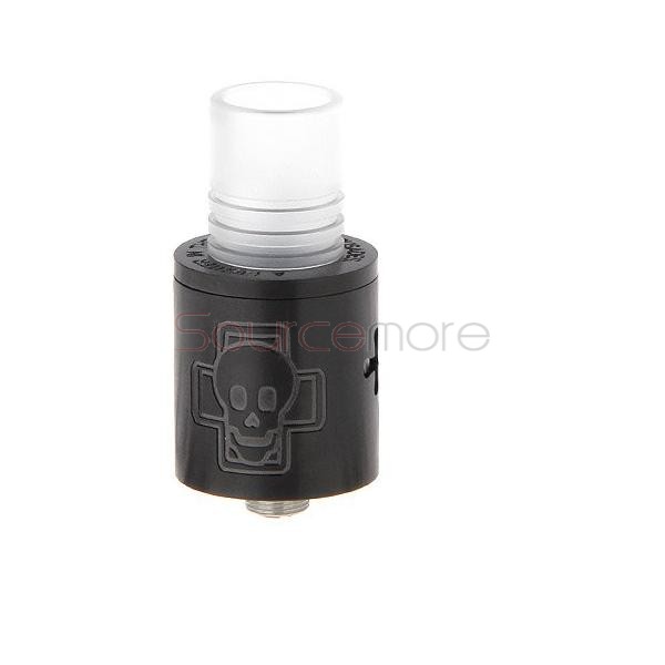 Crusaders Airflow Control 510 Thread DIY Rebuildable Dripping Atomizer - black