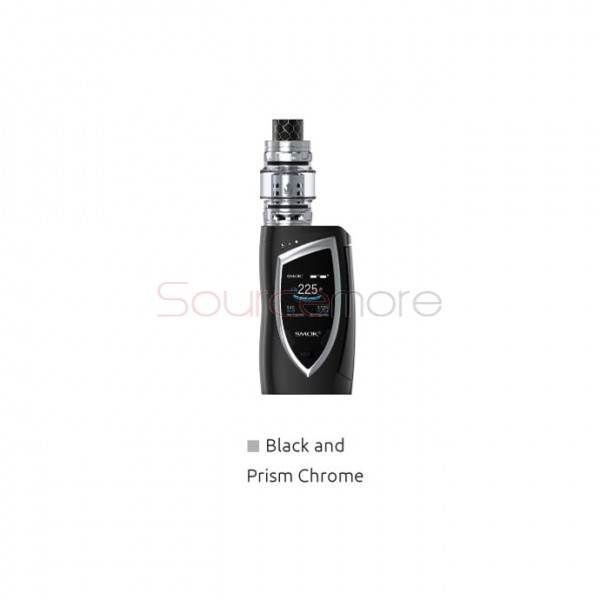 SMOK Devilkin Kit with TFV12 Prince Tank - Black and Prism Chrome