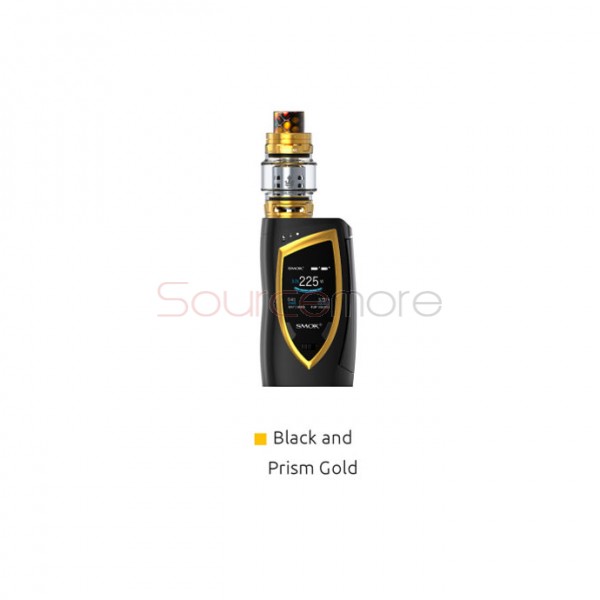 SMOK Devilkin Kit with TFV12 Prince Tank - Black and Prism Gold