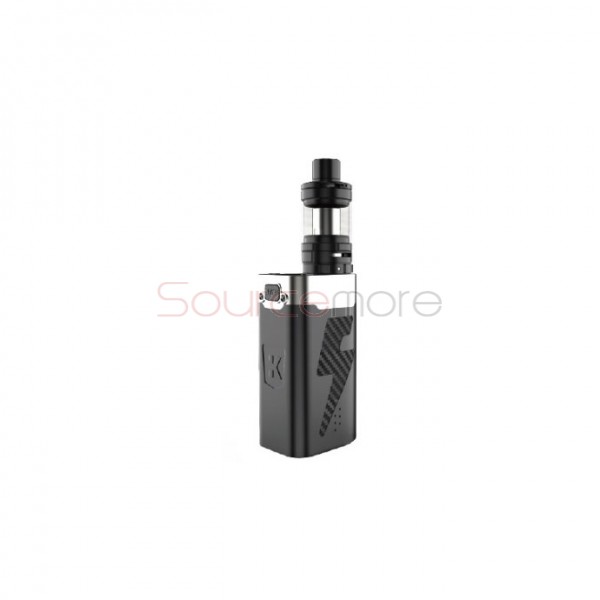 Kanger Five 6 222W AKD TC/VW Vape Kit Replaceable for 5 18650 Cells- Black