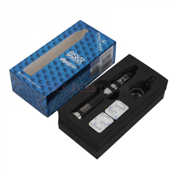 Vandy Vape Berserker MTL Starter Kit with Built-in 1100mAh Battery - Matte Black