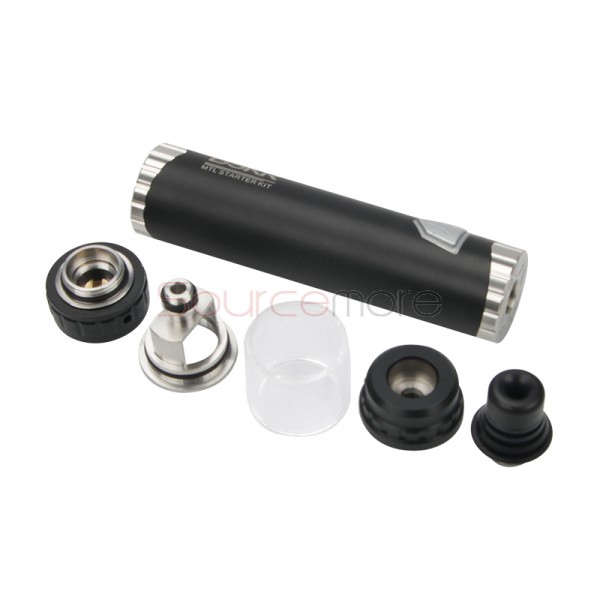 Vandy Vape Berserker MTL Starter Kit with Built-in 1100mAh Battery - Matte Black