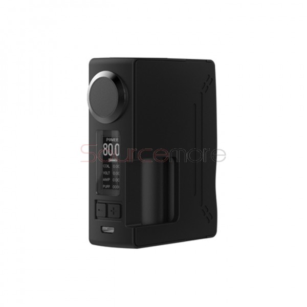 HugsVape Surge Squonk 80W Box Mod - Black