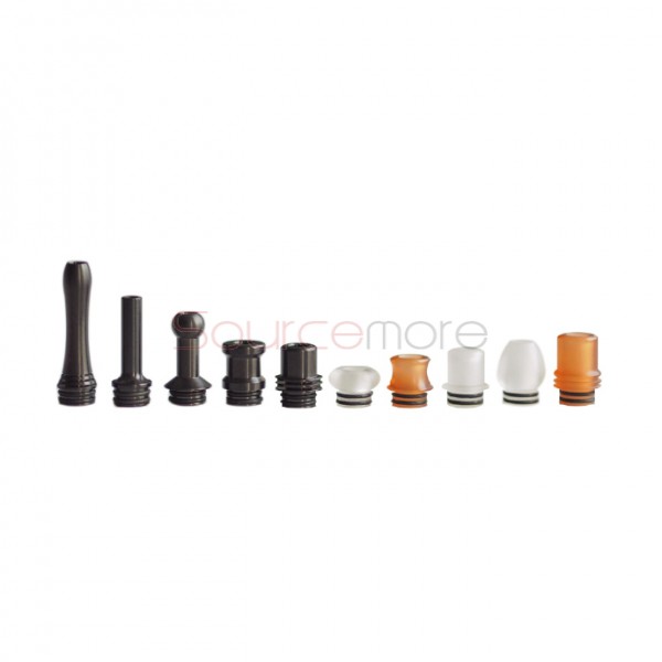 Cthulhu Furai 510 Drip Tip Kit 10pcs Black