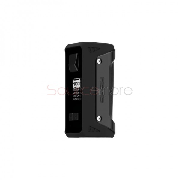 Geek Vape Aegis 100W Mod Supports 18650 or 26650 Cell (with 26650 Cell version)-Stealth black