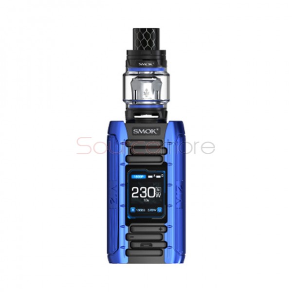 SMOK E-Priv Kit with TFV12 Prince Tank - Black Blue