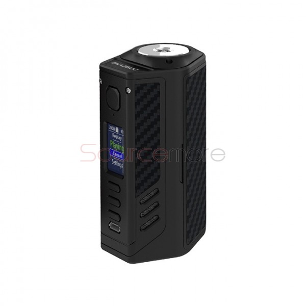 Lost Vape Triade DNA250C 300W Box Mod - Black Frame & Black Grey Kevlar