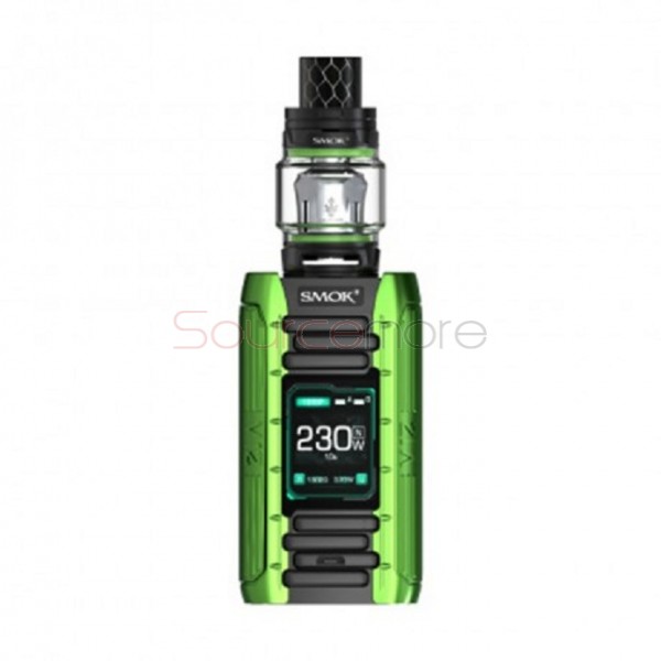 SMOK E-Priv Kit with TFV12 Prince Tank - Black Green