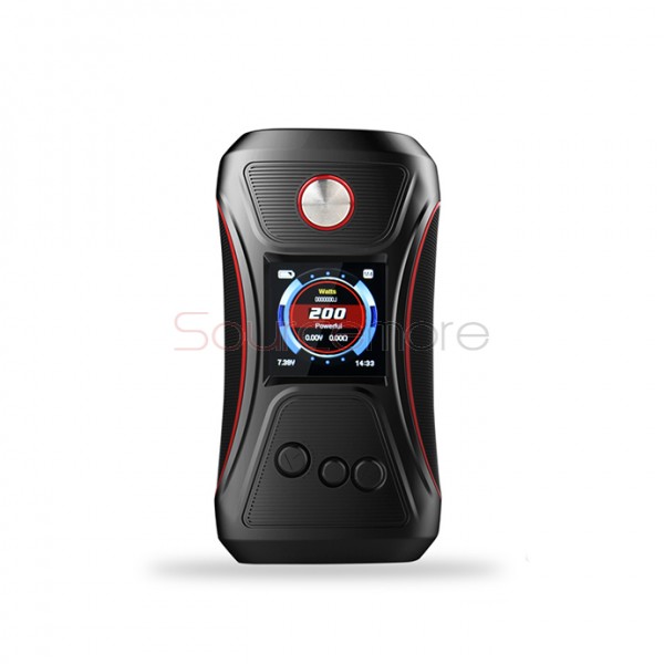 GTRS VBOY 200W Box Mod - Black & Red