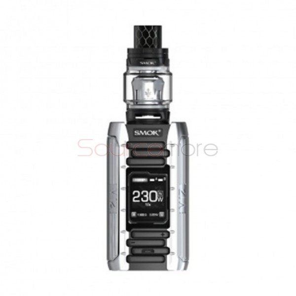 SMOK E-Priv Kit with TFV12 Prince Tank - Black Silver