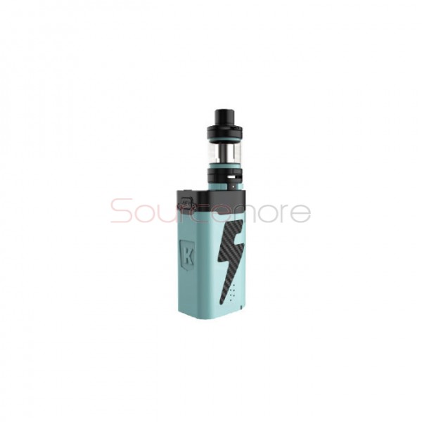 Kanger Five 6 222W AKD TC/VW Vape Kit Replaceable for 5 18650 Cells- Blue