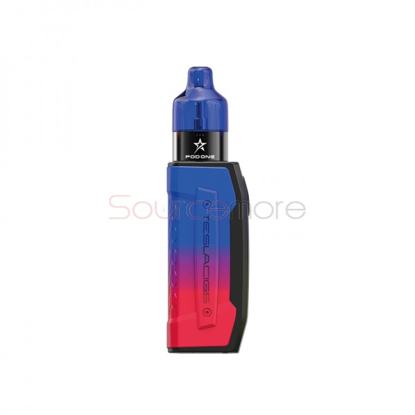 Tesla Falcons Starter Kit with Pod One Atomizer - Blue-Red