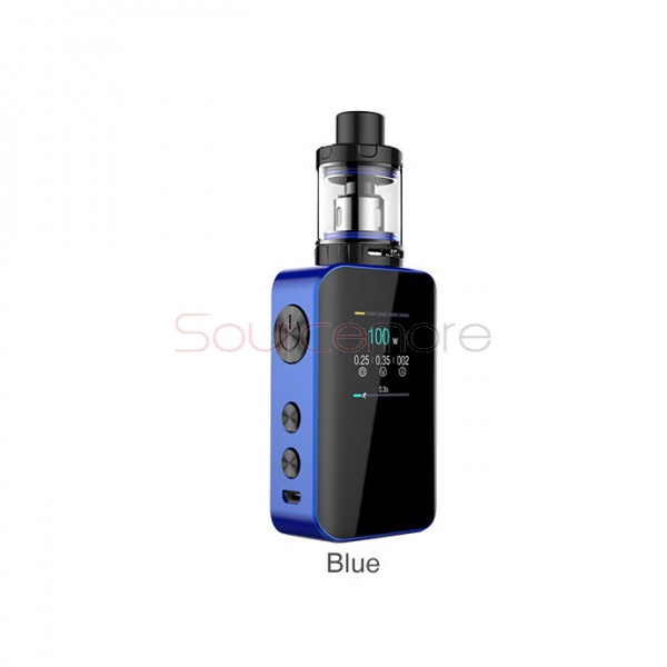  Kanger Vola Kit 100W Vola TFT Screen Mod with 4ml Vola Sub Ohm Tank-Blue