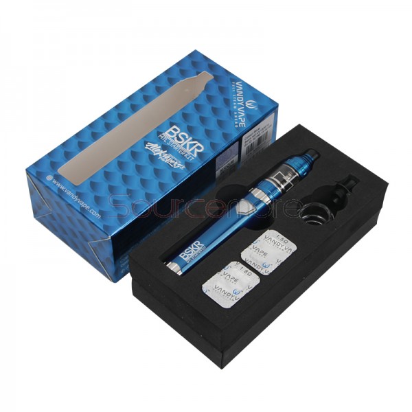 Vandy Vape Berserker MTL Starter Kit with Built-in 1100mAh Battery - Blue